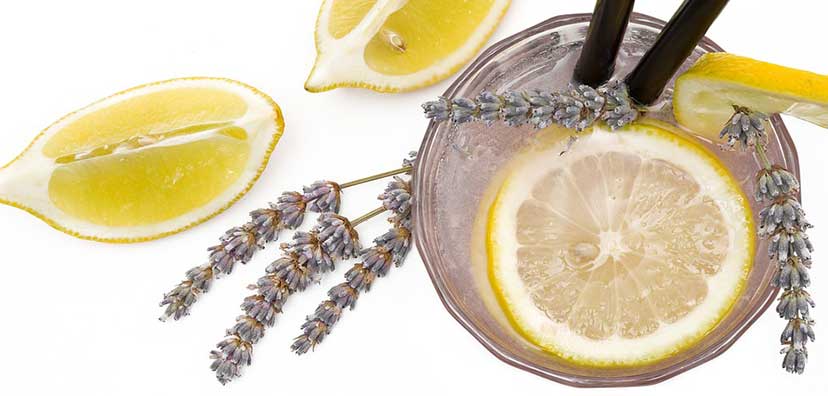 Easy Lavender Lemonade and Punch